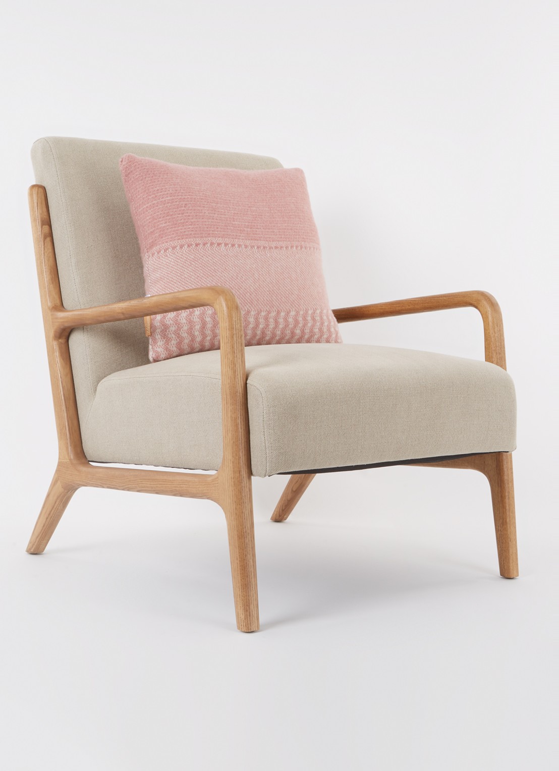 Malagoon Uptown sierkussen 45 x 45 cm - voorkant 2 roze