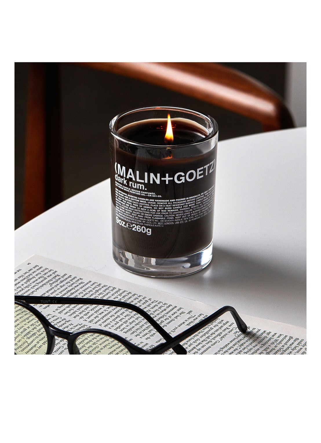 MALIN+GOETZ Dark Rum Candle - geurkaars - detail 2 undefined