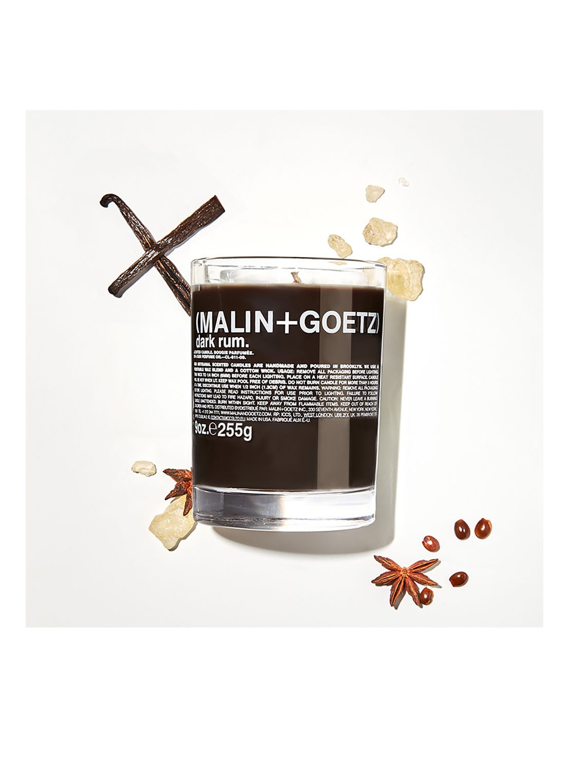 MALIN+GOETZ Dark Rum Candle - geurkaars - detail 5 undefined
