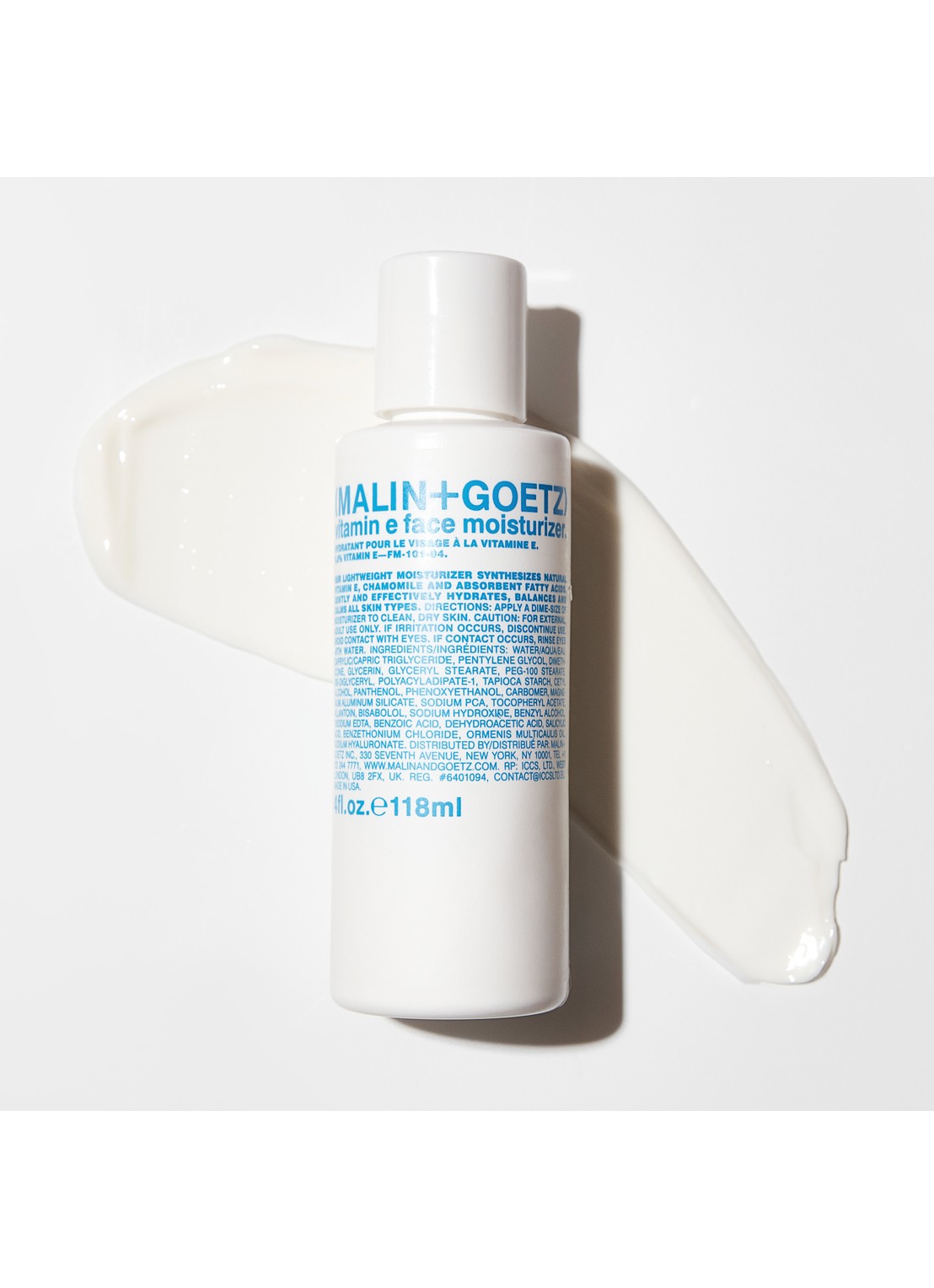 MALIN+GOETZ vitamin e face moisturizer - dag- & nachtcrème - voorkant 2 undefined