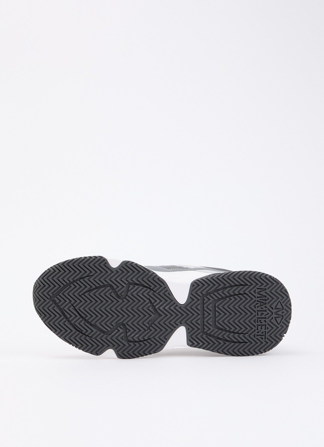 Mallet Odessy sneakers met leren details  - detail 5 antraciet