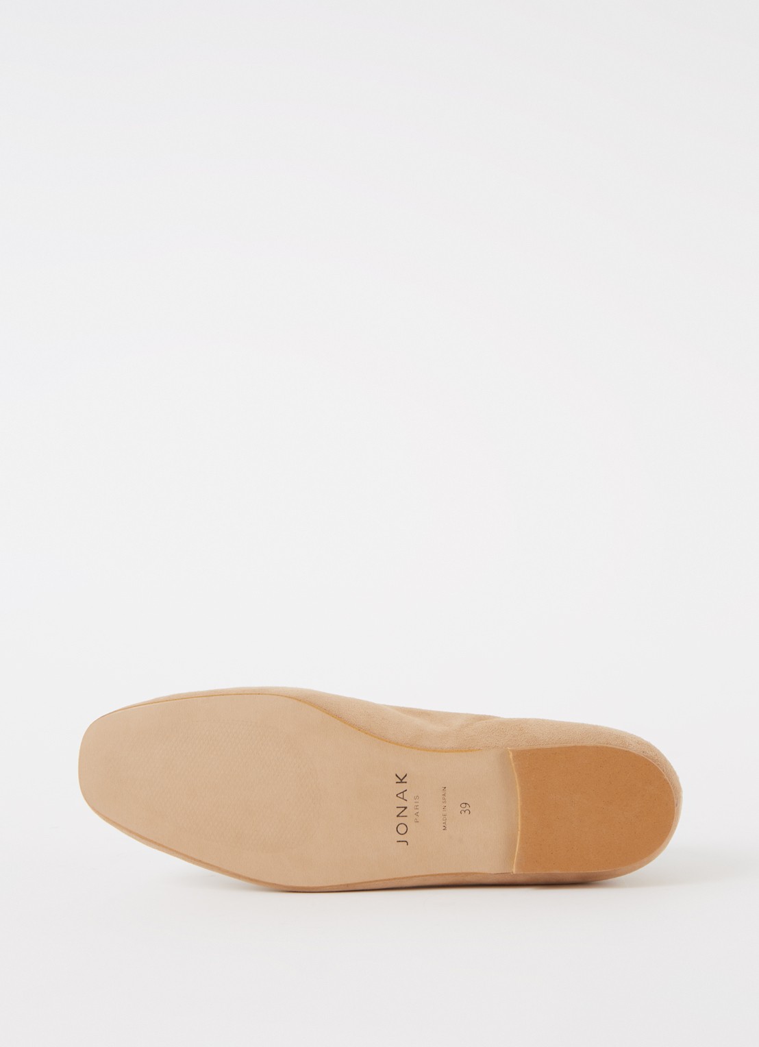 Mamba ballerina van suède - detail 4 beige