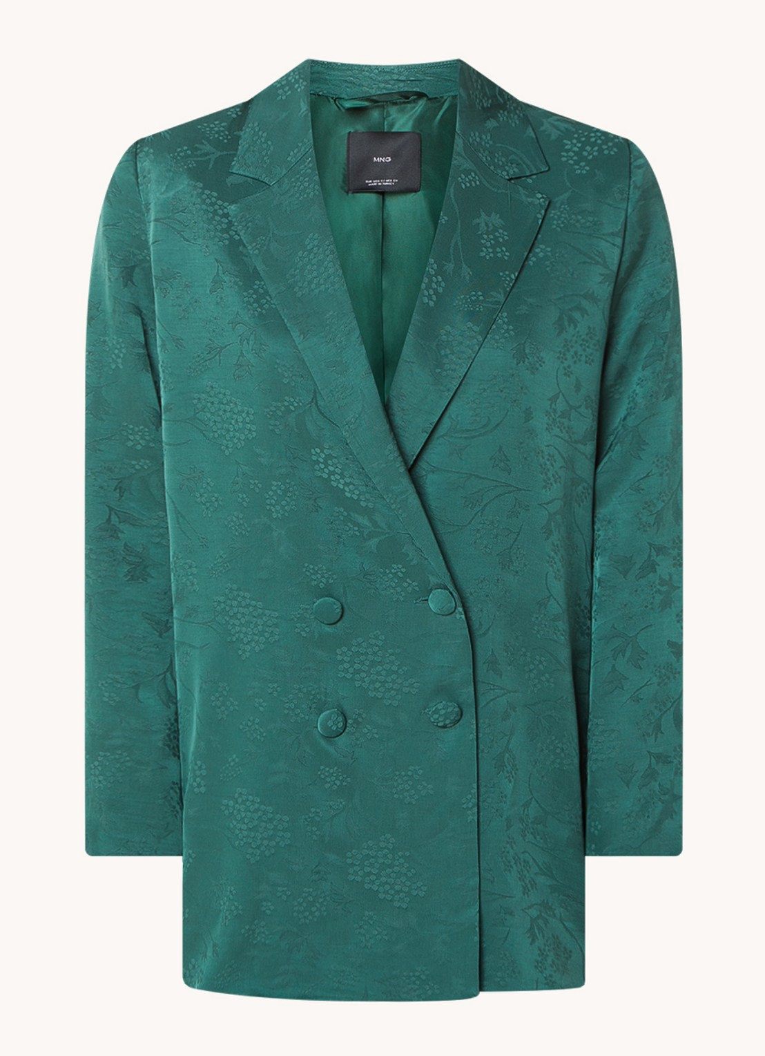 Mango WOMAN-BLAZER .-- TOPETI - voorkant groen