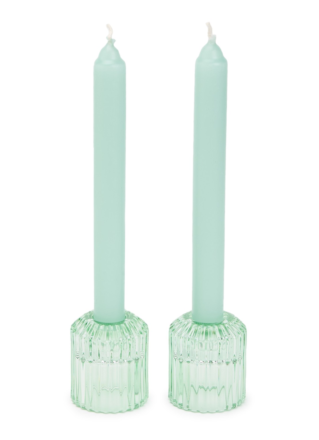 Mano Atelier Dinerkaars met houder set van 2  - voorkant lichtgroen