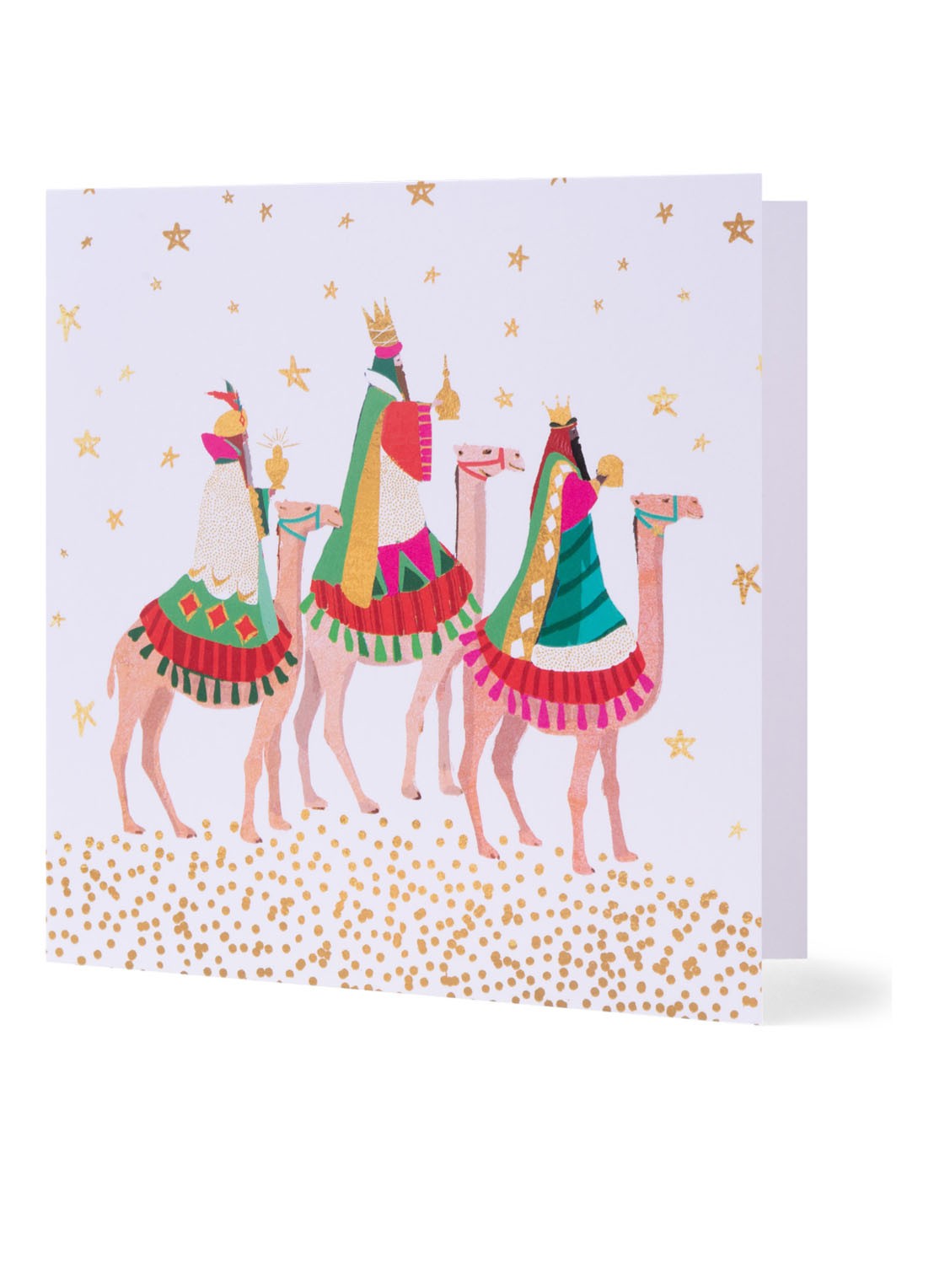 MAP Publishing De Drie Koningen kerstkaart - set van 8 inclusief enveloppen - voorkant 3 undefined
