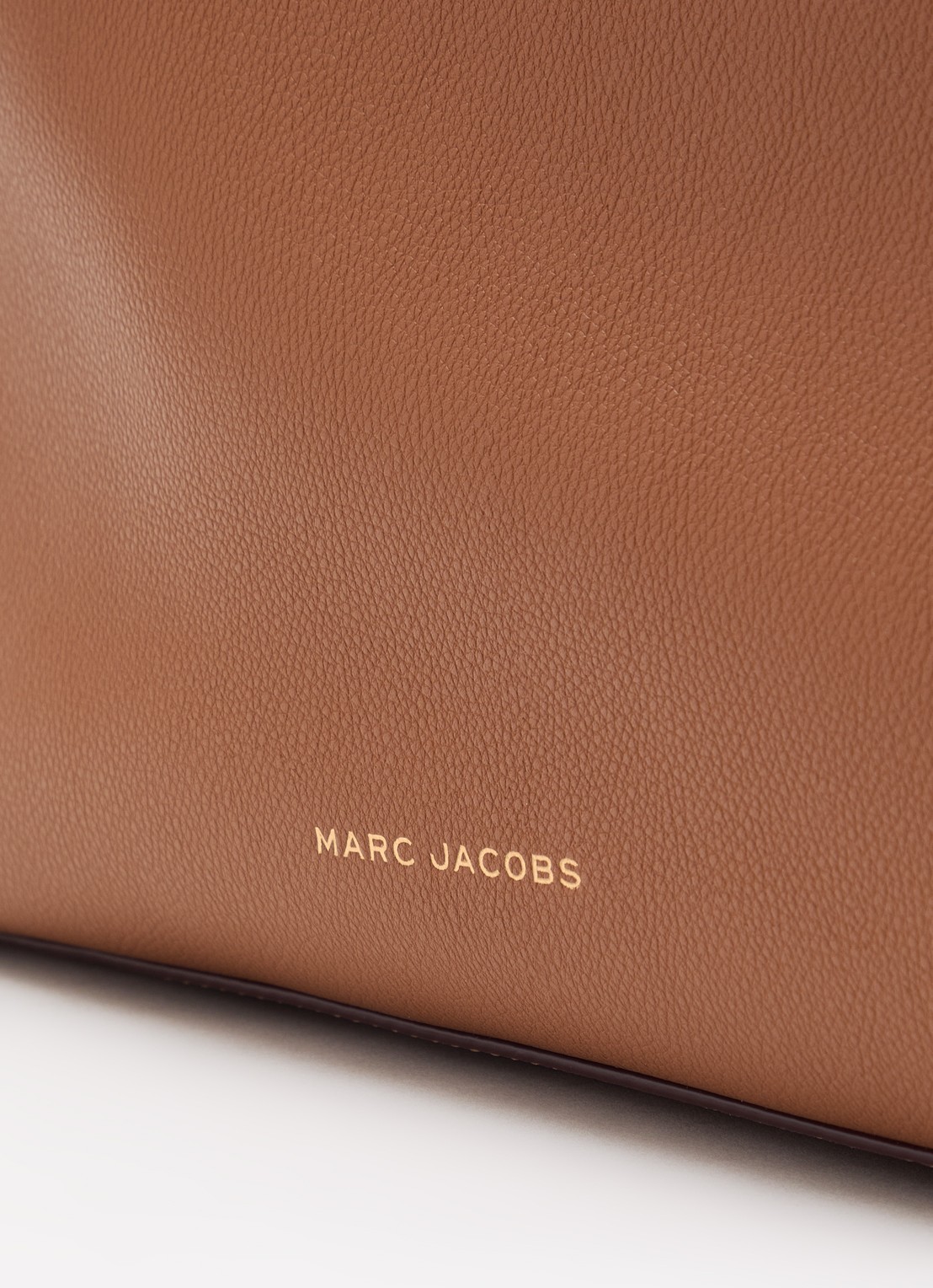 Marc Jacobs Pop J Marc Work shopper van leer met 13 inch laptopvak - detail 3 cognac