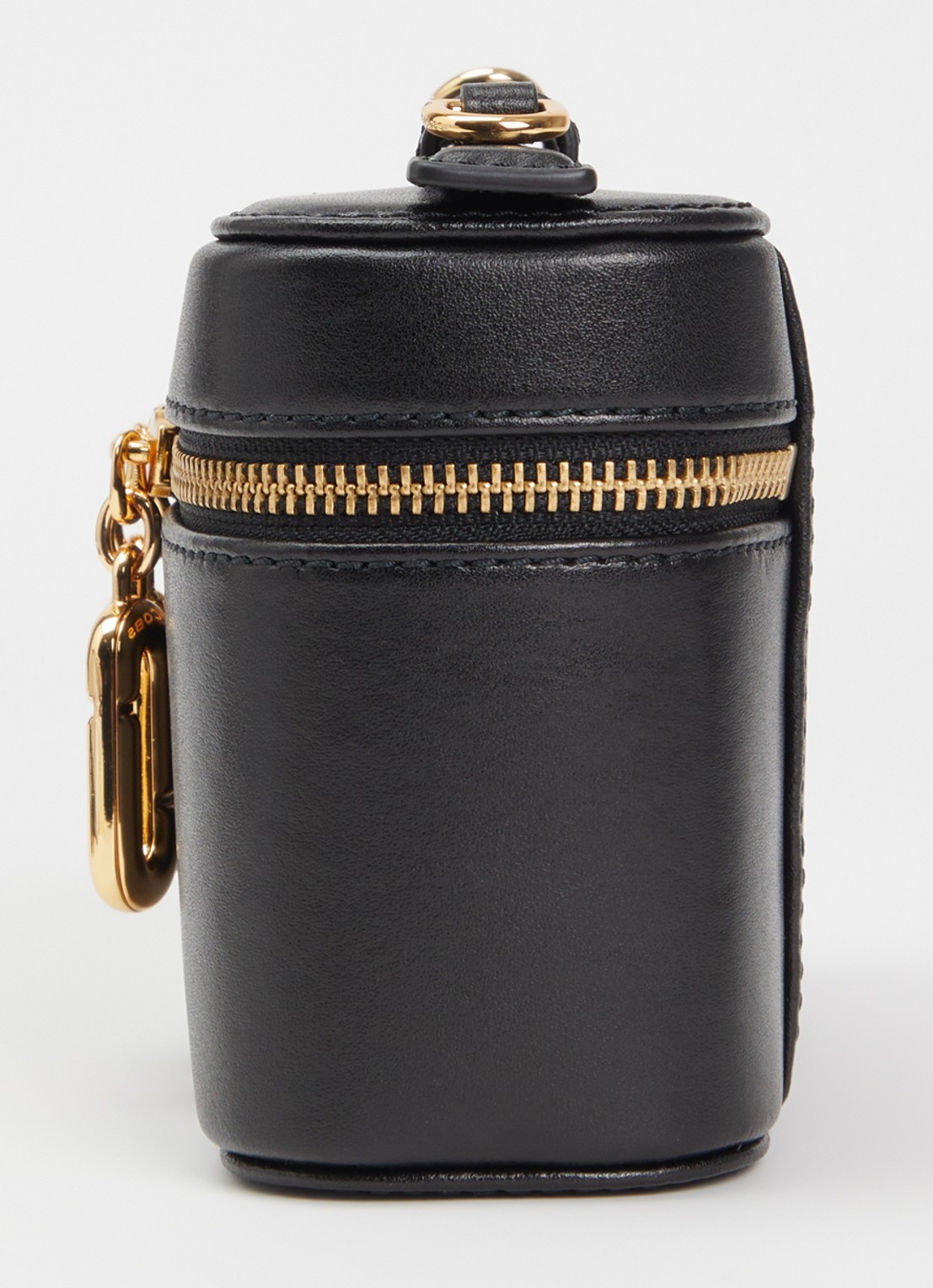 Marc Jacobs Scene Vanity handtas van leer met afneembare schouderriem - detail 3 zwart