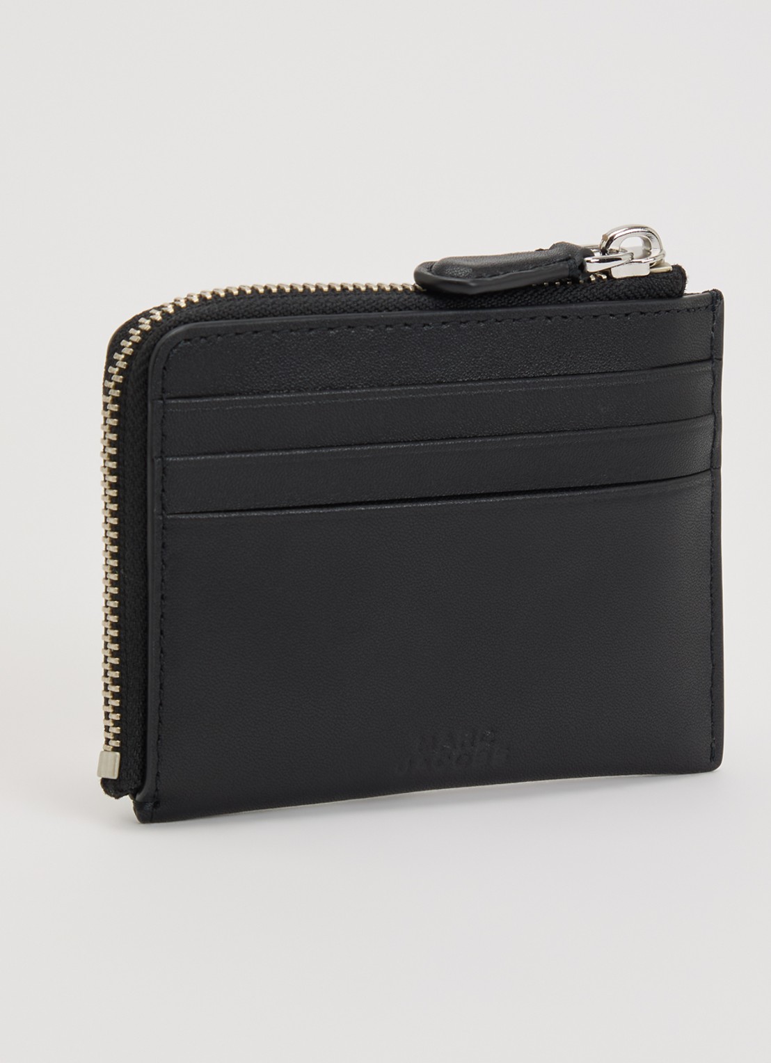 Marc Jacobs The Accordion pasjeshouder van leer - achterkant 3 zwart