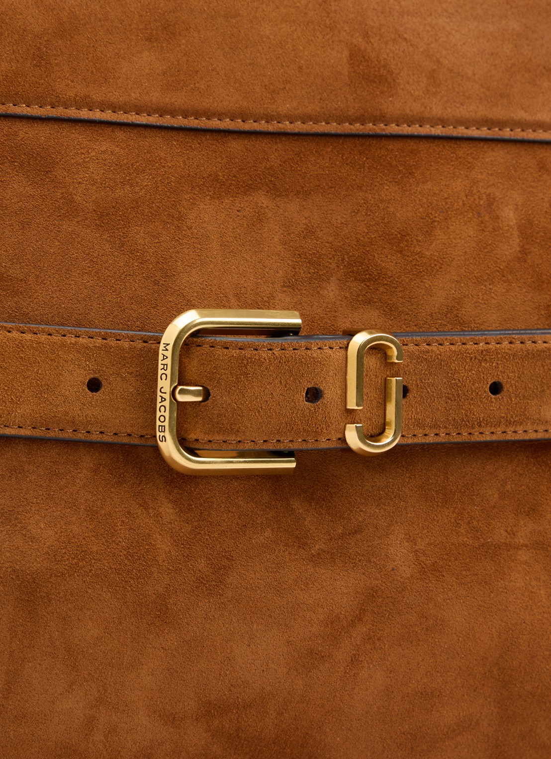 Marc Jacobs The Dakota Satchel schoudertas van suède  - detail 6 koper