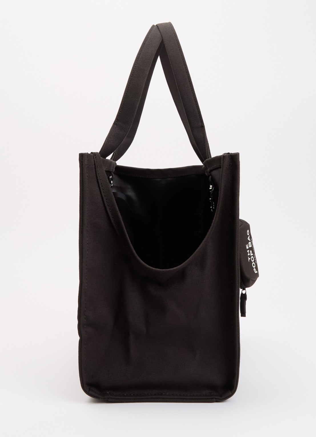 Marc Jacobs The Doggy Bag handtas van canvas met sleuteletui - detail 3 zwart