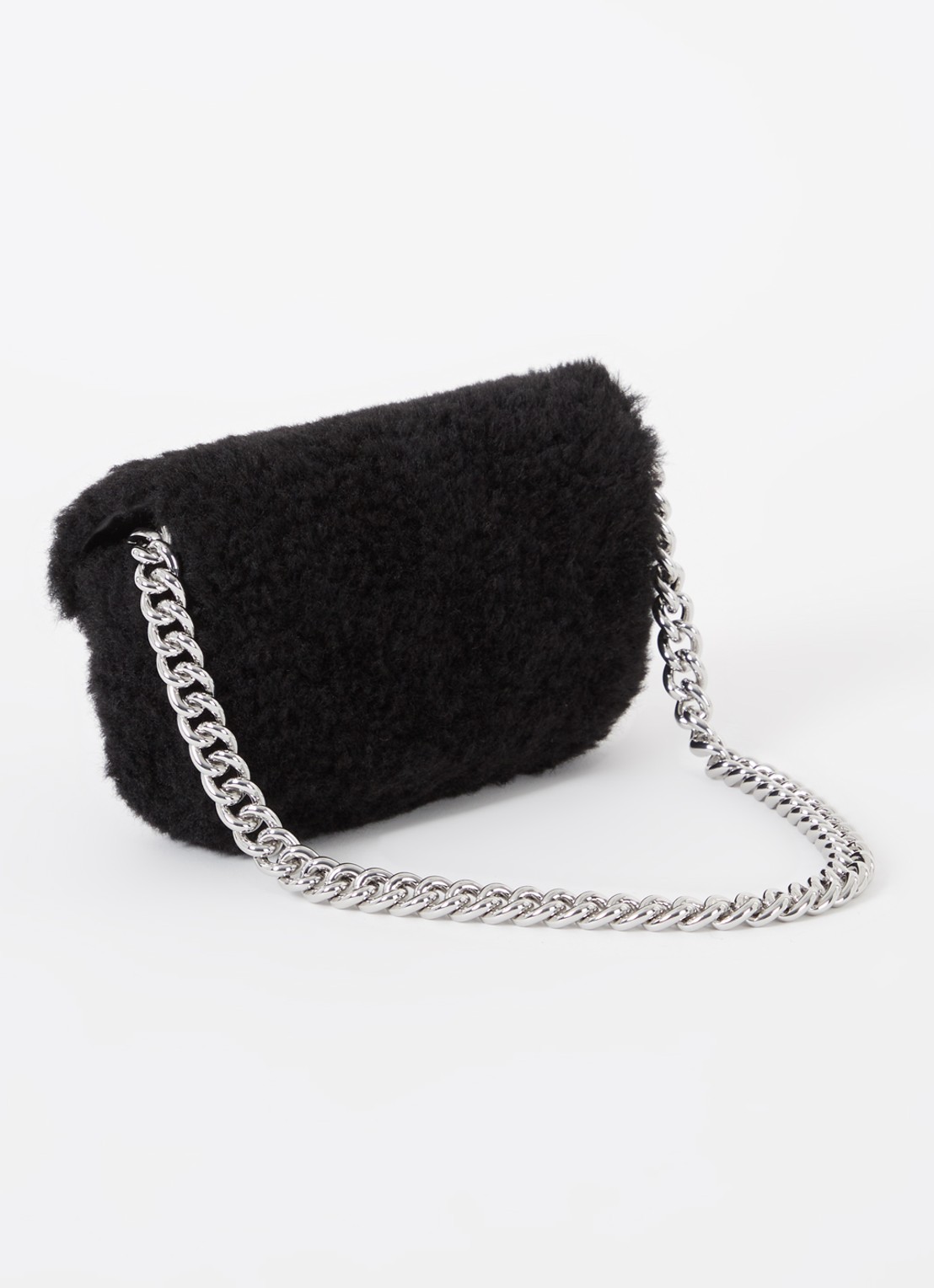 Marc Jacobs The J Marc schoudertas van teddy - achterkant zwart