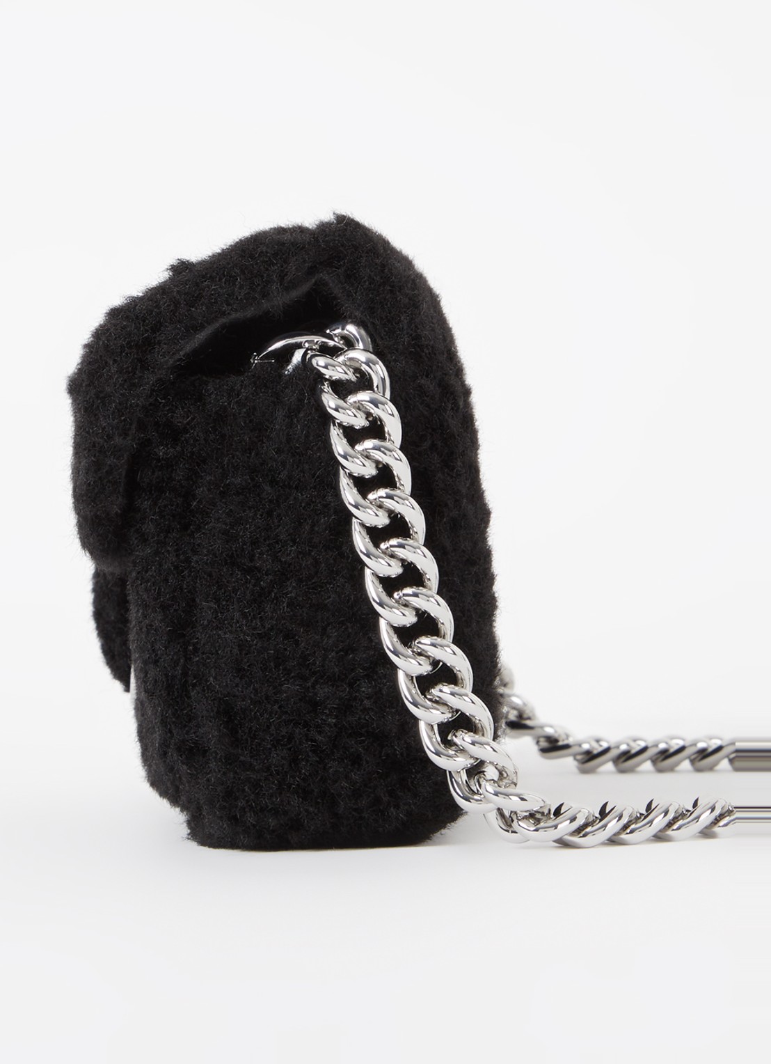 Marc Jacobs The J Marc schoudertas van teddy - detail 6 zwart