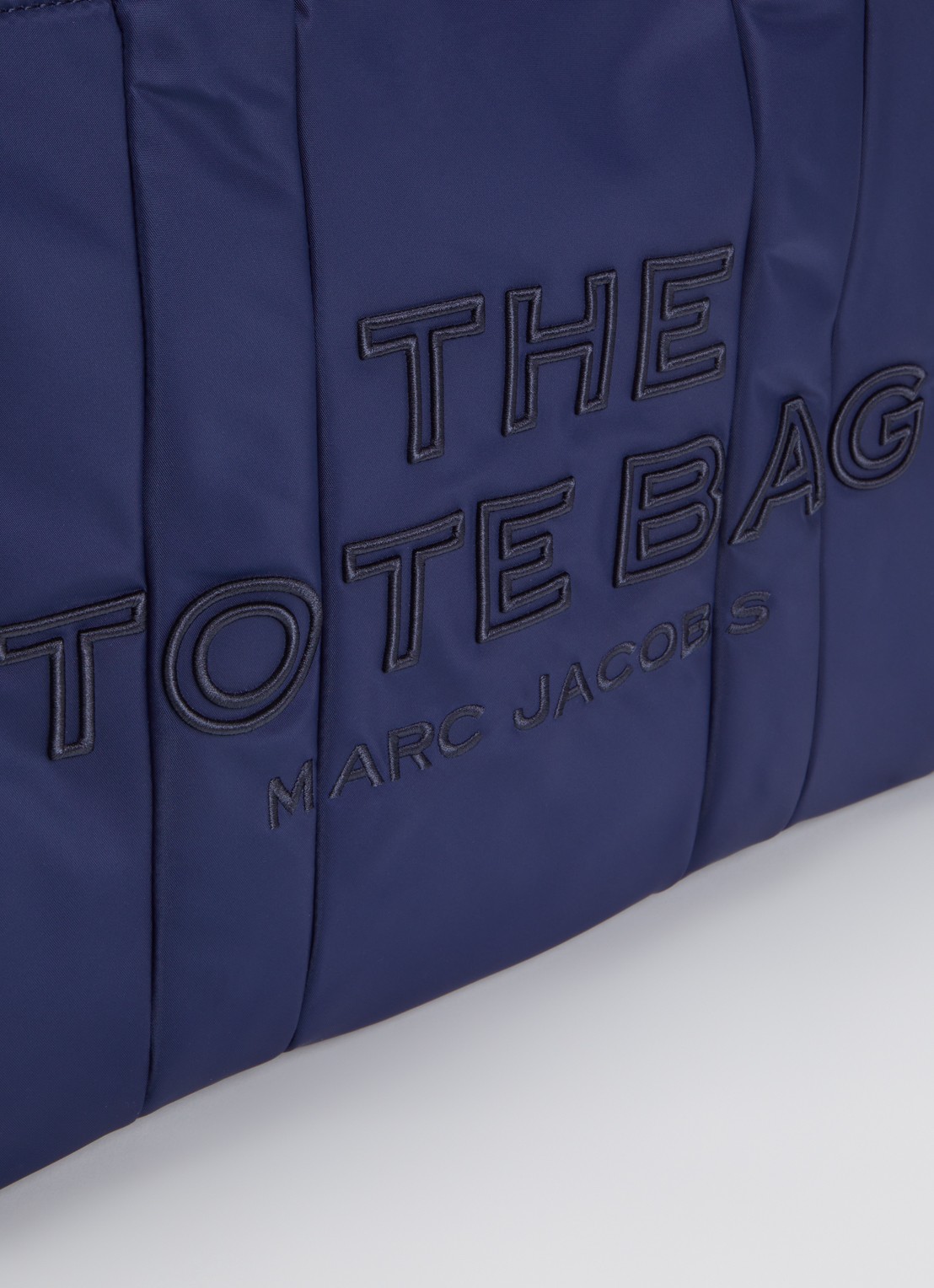 Marc Jacobs The Large Tote schoudertas met logo - detail 4 royalblauw