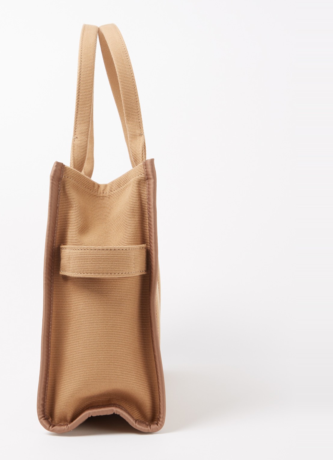 Marc Jacobs The Large Tote schoudertas met logoborduring - detail 5 camel