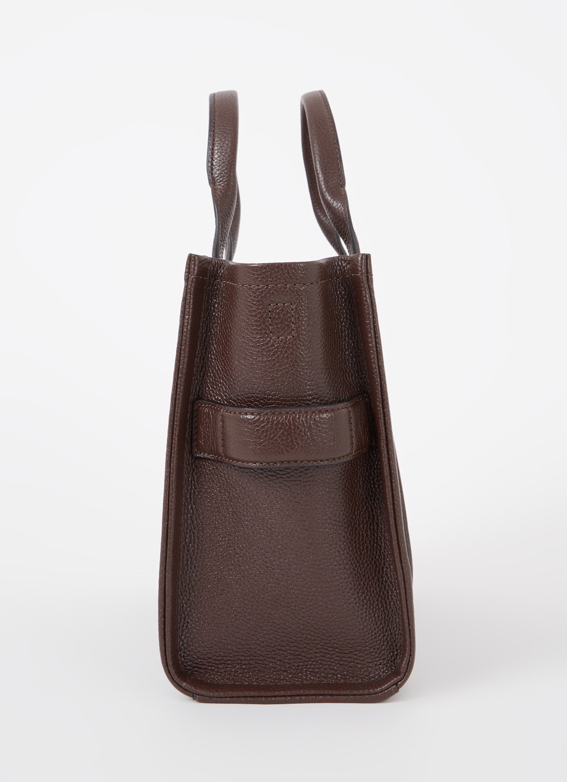 Marc Jacobs The Medium Tote handtas van leer met logo - detail 3 bruin