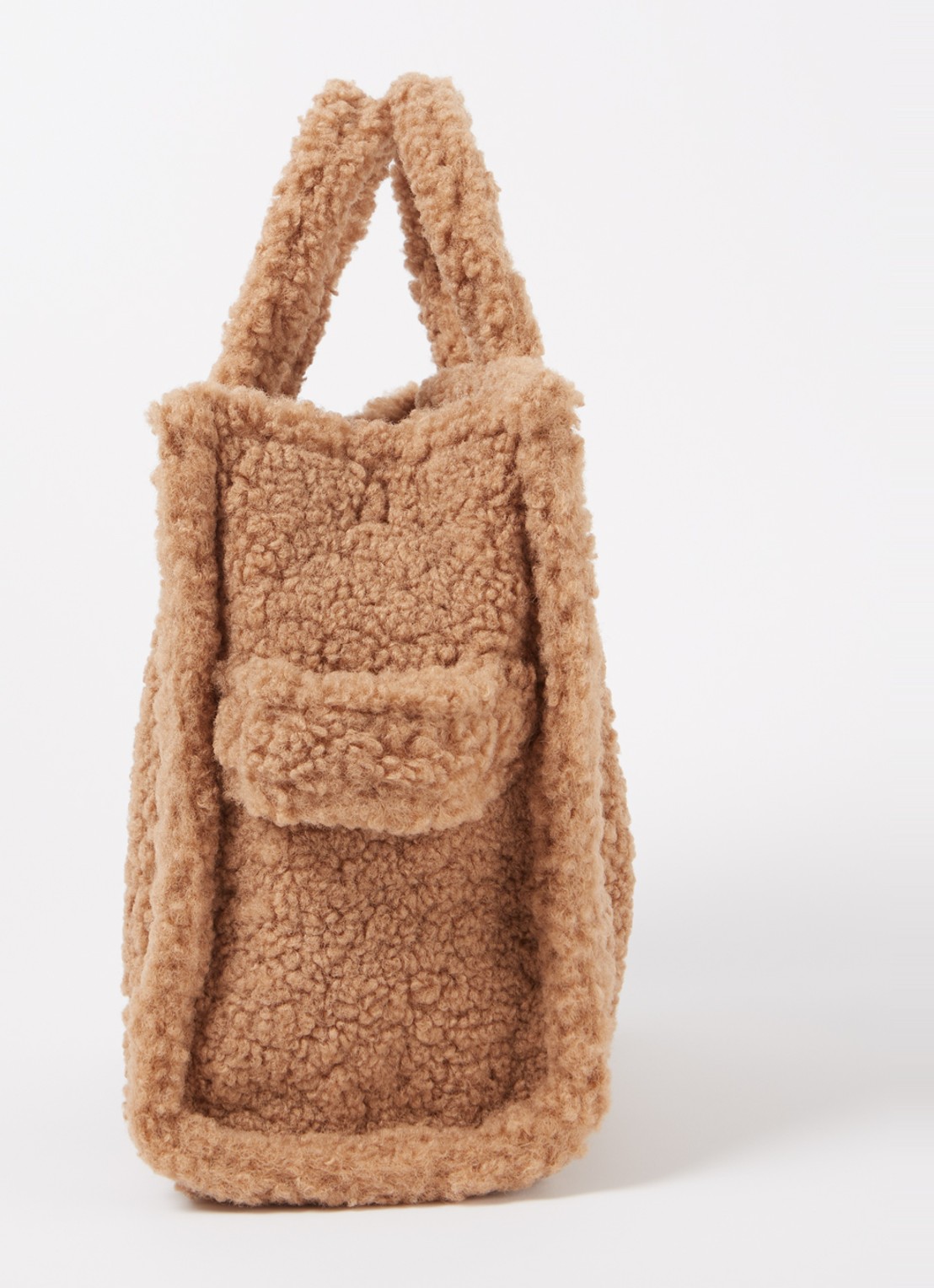 Marc Jacobs The Medium Tote handtas van teddy - detail 6 camel