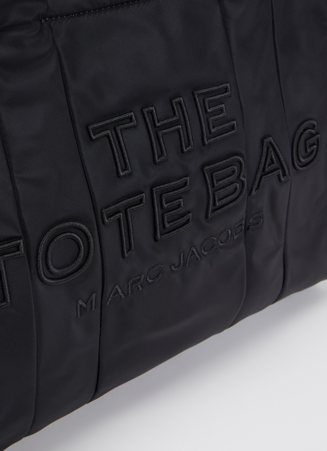 Marc Jacobs The Medium Tote schoudertas met logo - detail 3 zwart