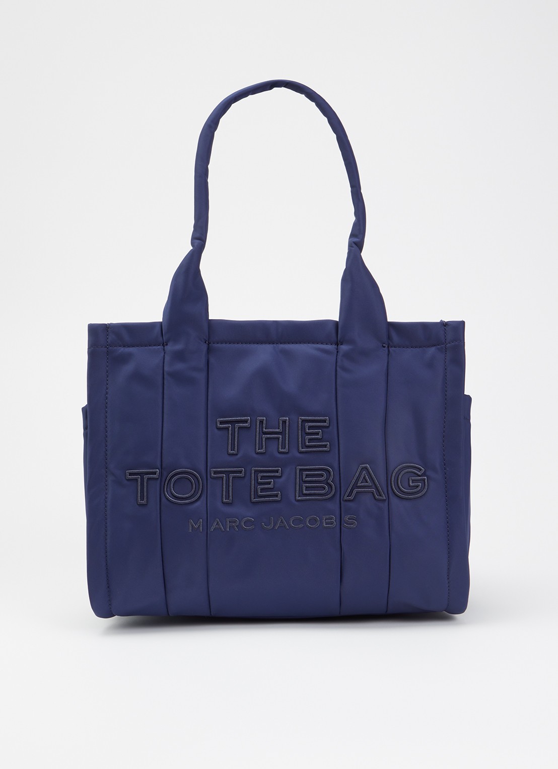 Marc Jacobs The Medium Tote schoudertas met logo - voorkant royalblauw