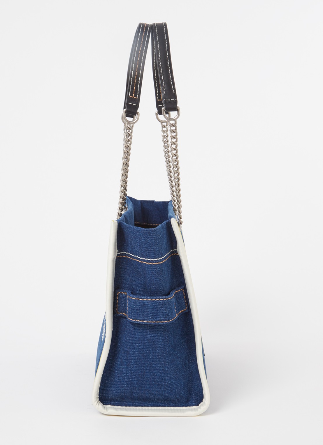 Marc Jacobs The Medium Tote schoudertas van denim - detail 3 jeans