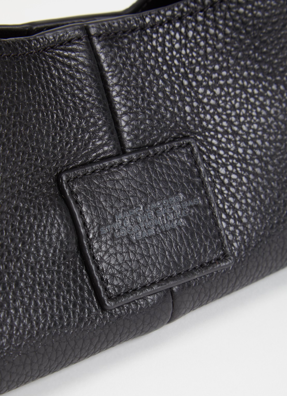 Marc Jacobs The Micro Sack handtas van leer met uitneembaar etui - detail 4 zwart