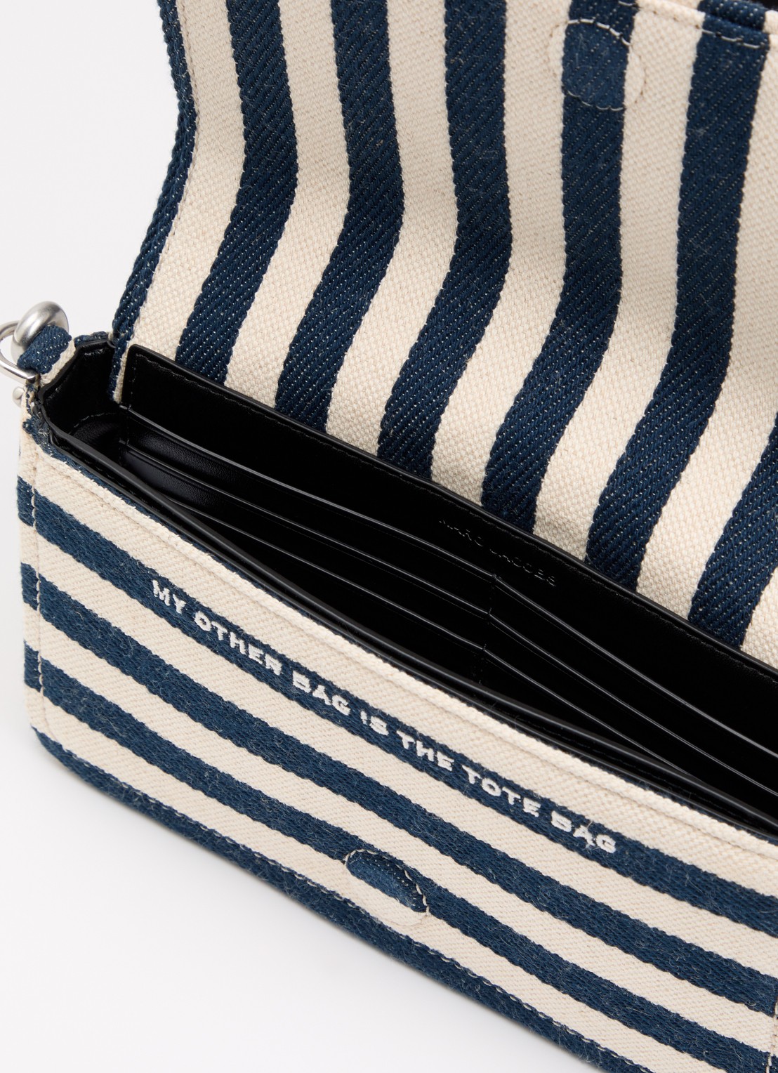 Marc Jacobs The Mini crossbodytas met logo  - detail 3 donkerblauw