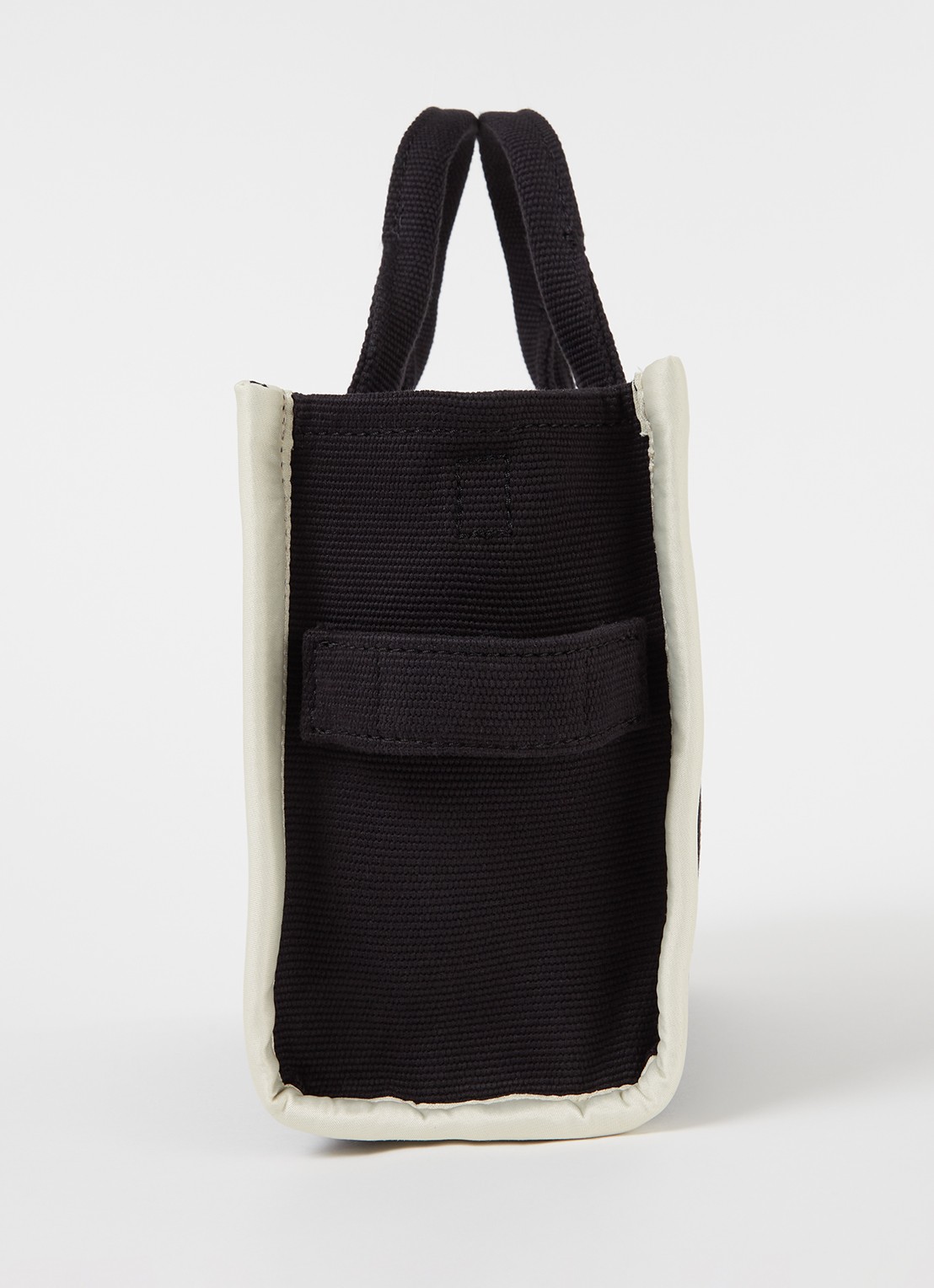 Marc Jacobs The Mini Tote handtas met logo - detail 4 zwart