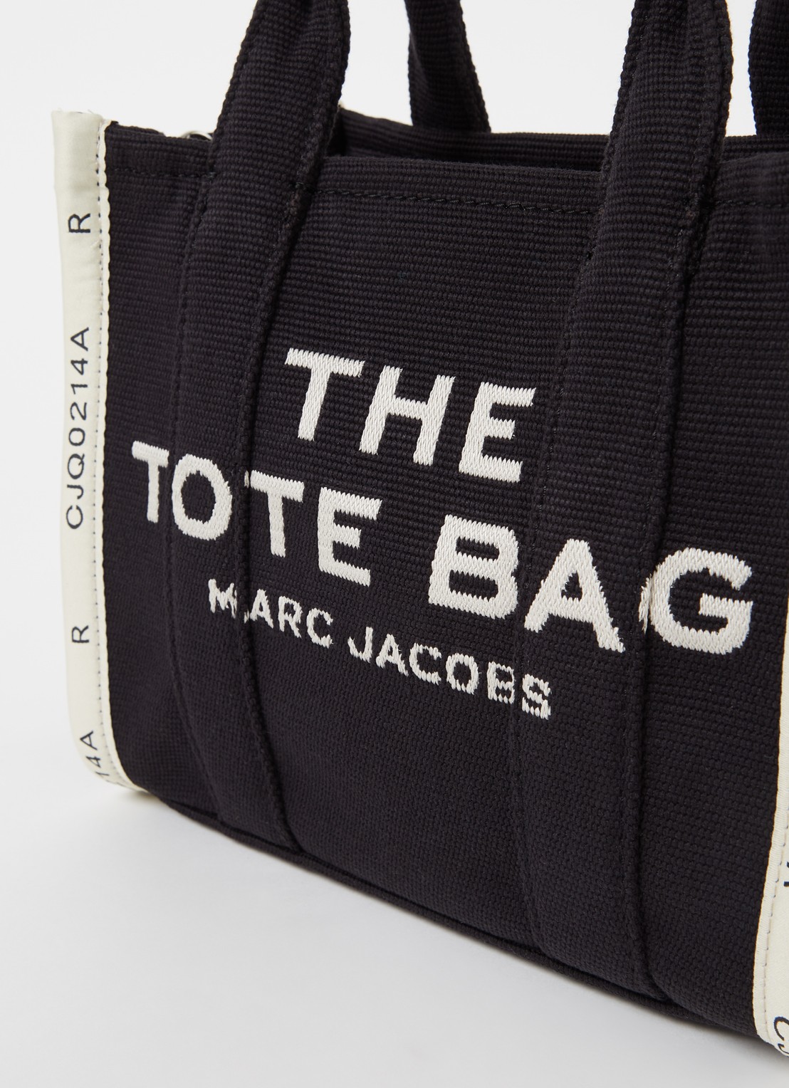 Marc Jacobs The Mini Tote handtas met logo - detail 5 zwart