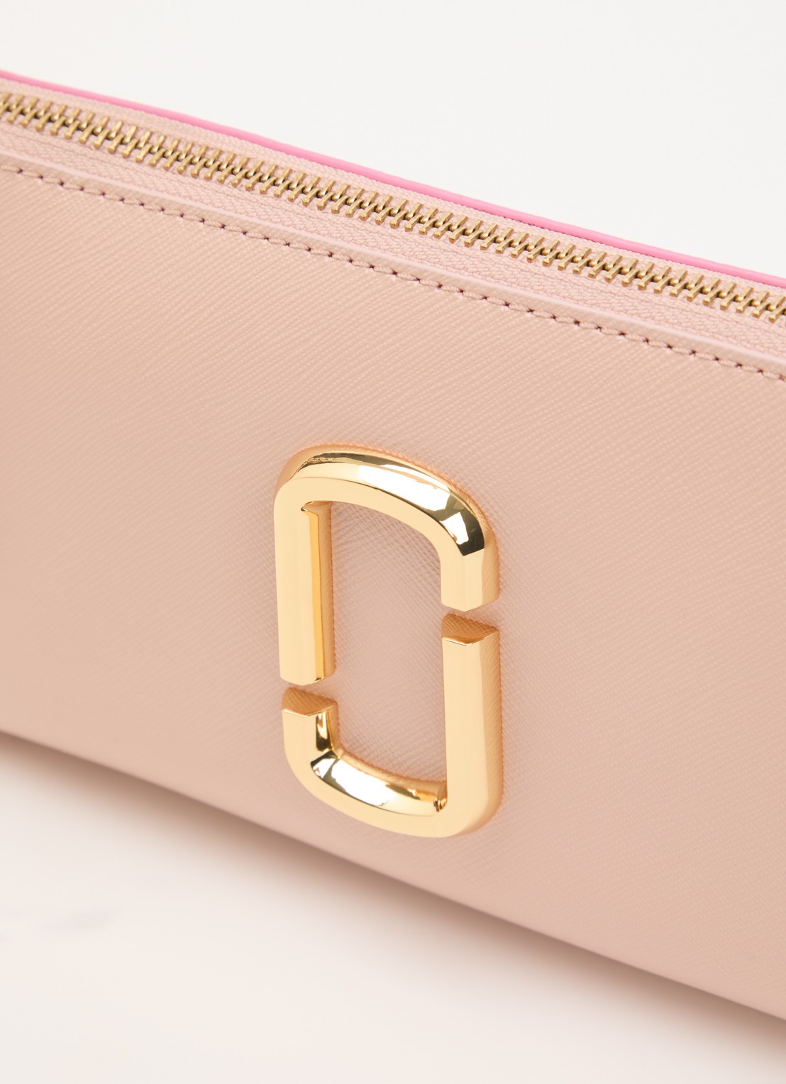 Marc Jacobs The pochette crossbody tas van leer met afneembare schouderriem  - detail 4 roze