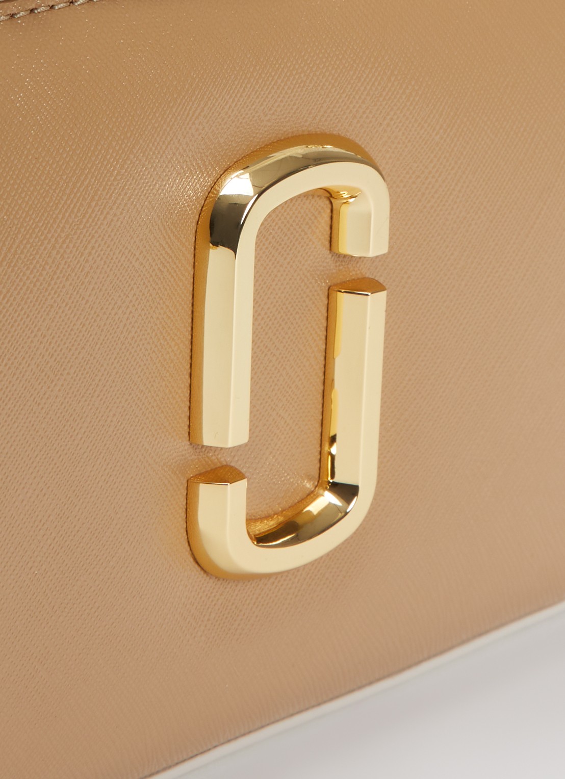 Marc Jacobs The Pochette schoudertas met logo - detail 4 camel