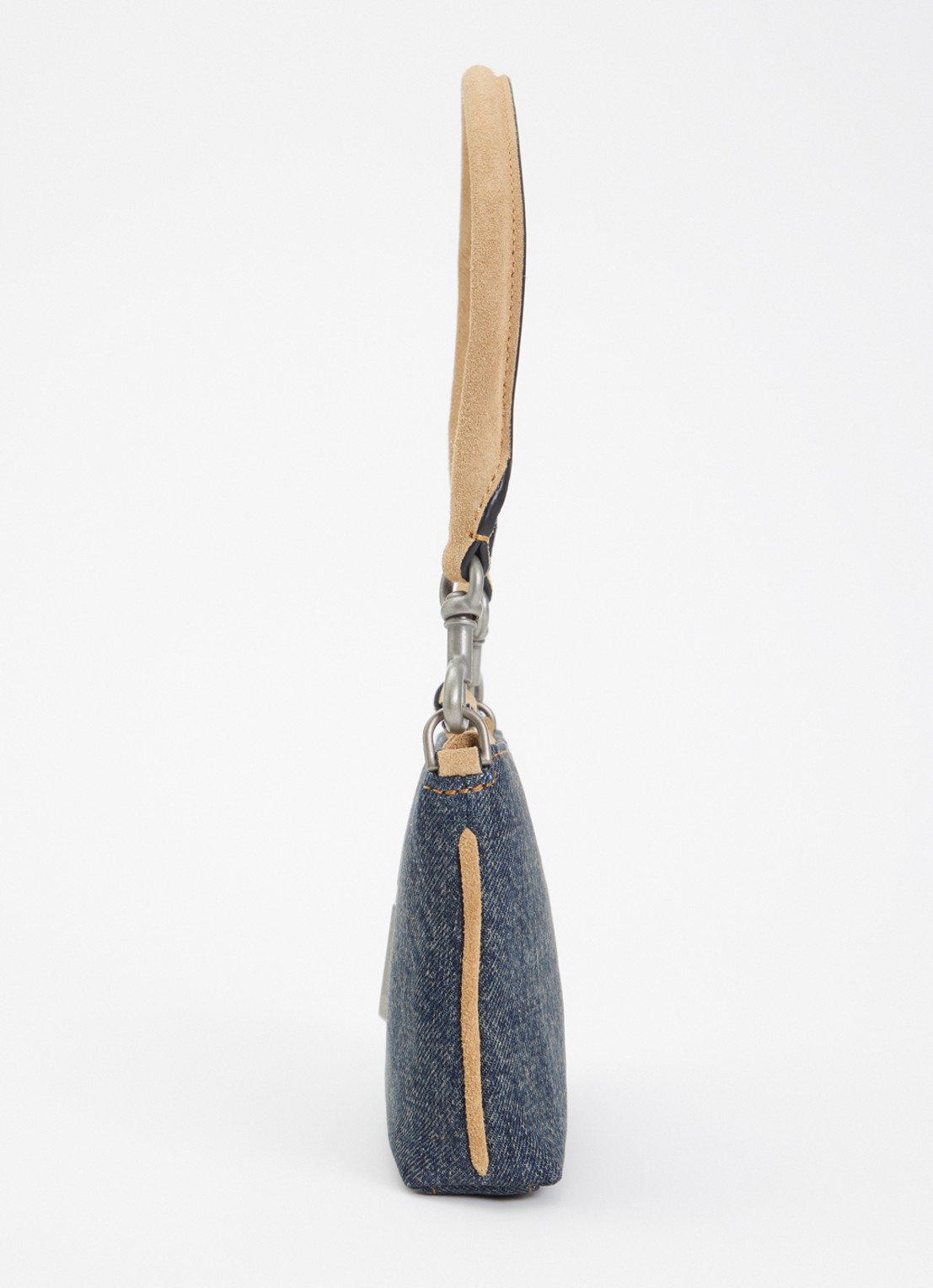 Marc Jacobs The Pochette schoudertas met logo - detail 2 indigo