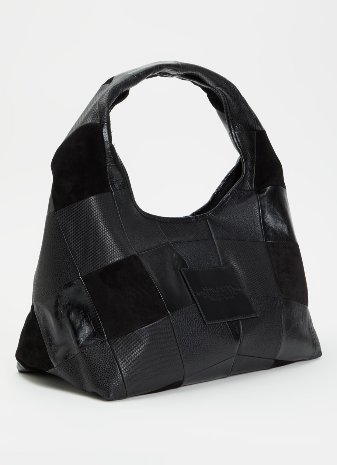 Marc Jacobs The Sack shopper van suède  - achterkant zwart