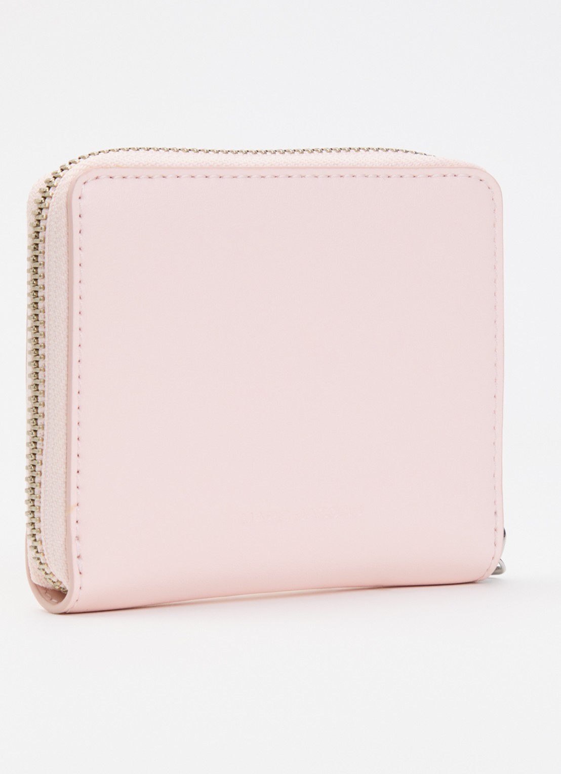Marc Jacobs The Scene Slim Compact portemonnee van leer - achterkant lichtroze