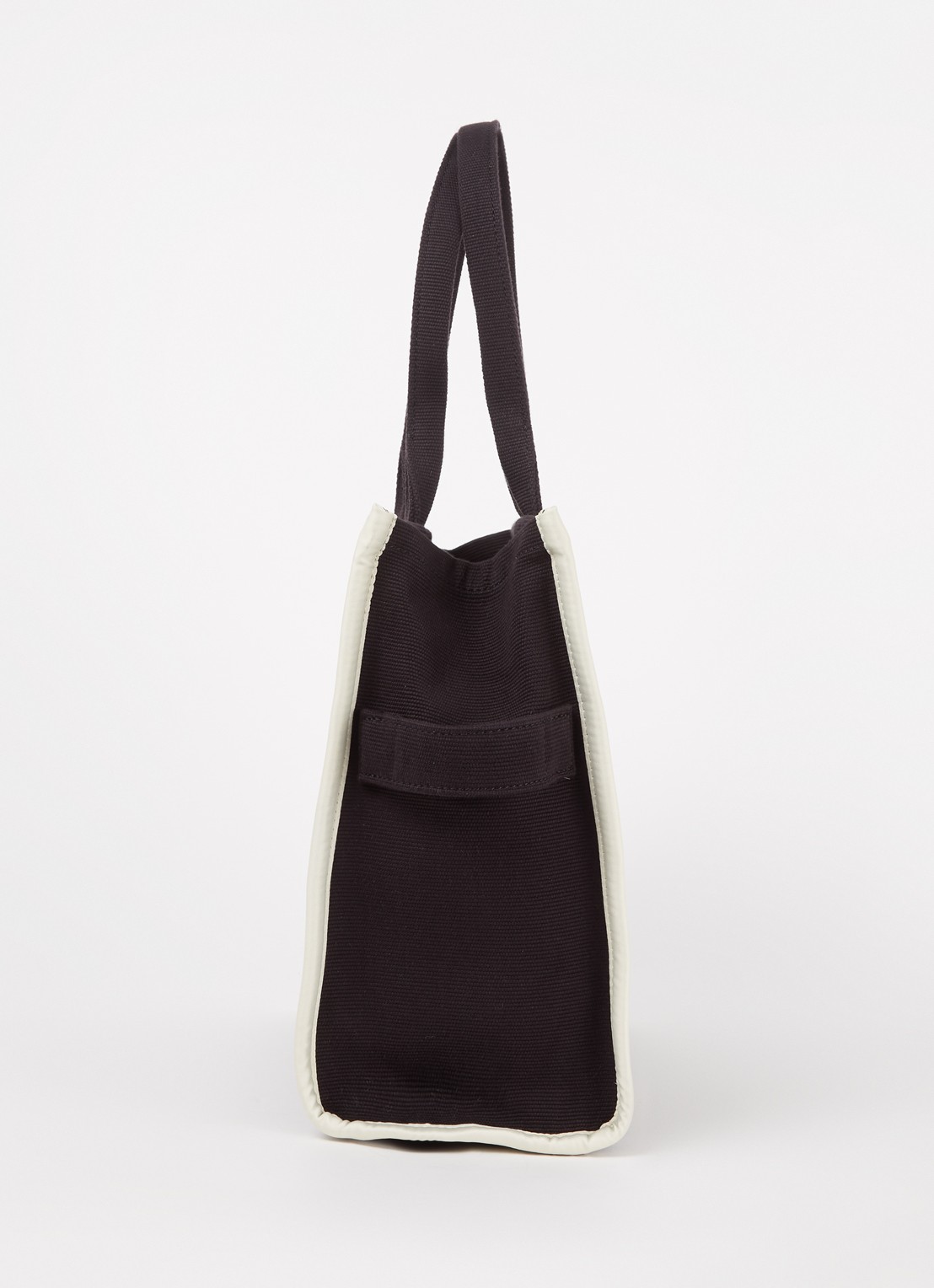 Marc Jacobs The Small Tote shopper van canvas met logoprint - detail 3 zwart