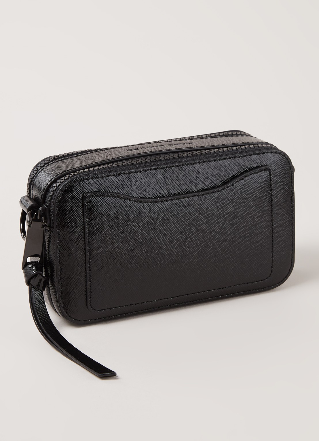 Marc Jacobs The Snapshot DTM crossbodytas van leer - detail 8 zwart