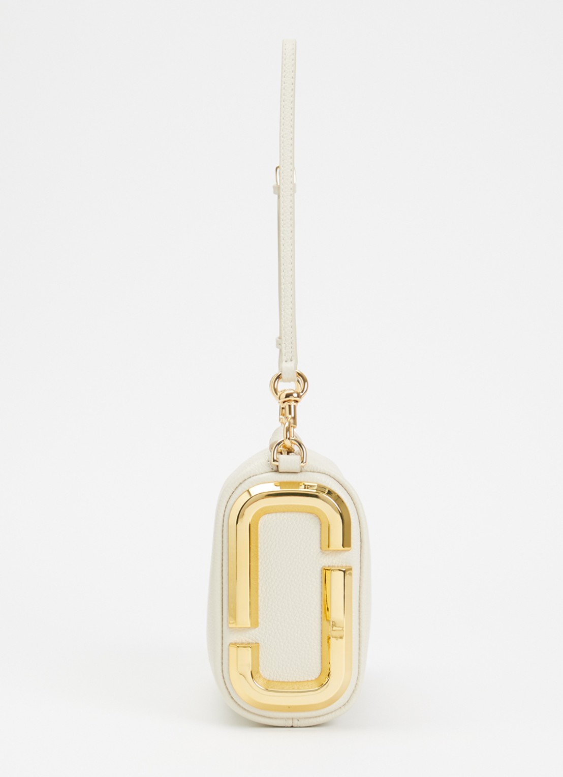 Marc Jacobs The Snapshot schoudertas van leer - detail 5 gebroken wit