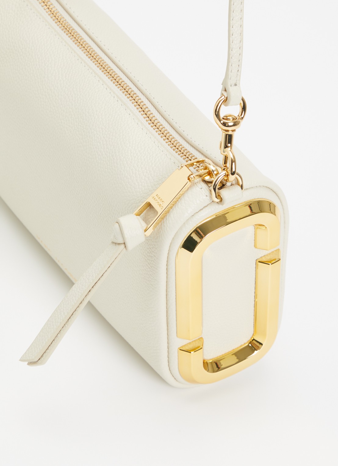 Marc Jacobs The Snapshot schoudertas van leer - detail 6 gebroken wit