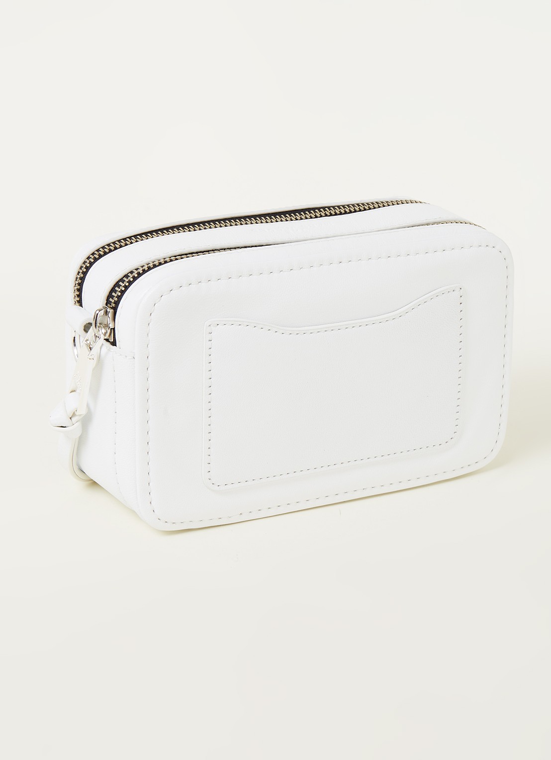 Marc Jacobs The Softshot DTM cameratas van kalfsleer - achterkant wit