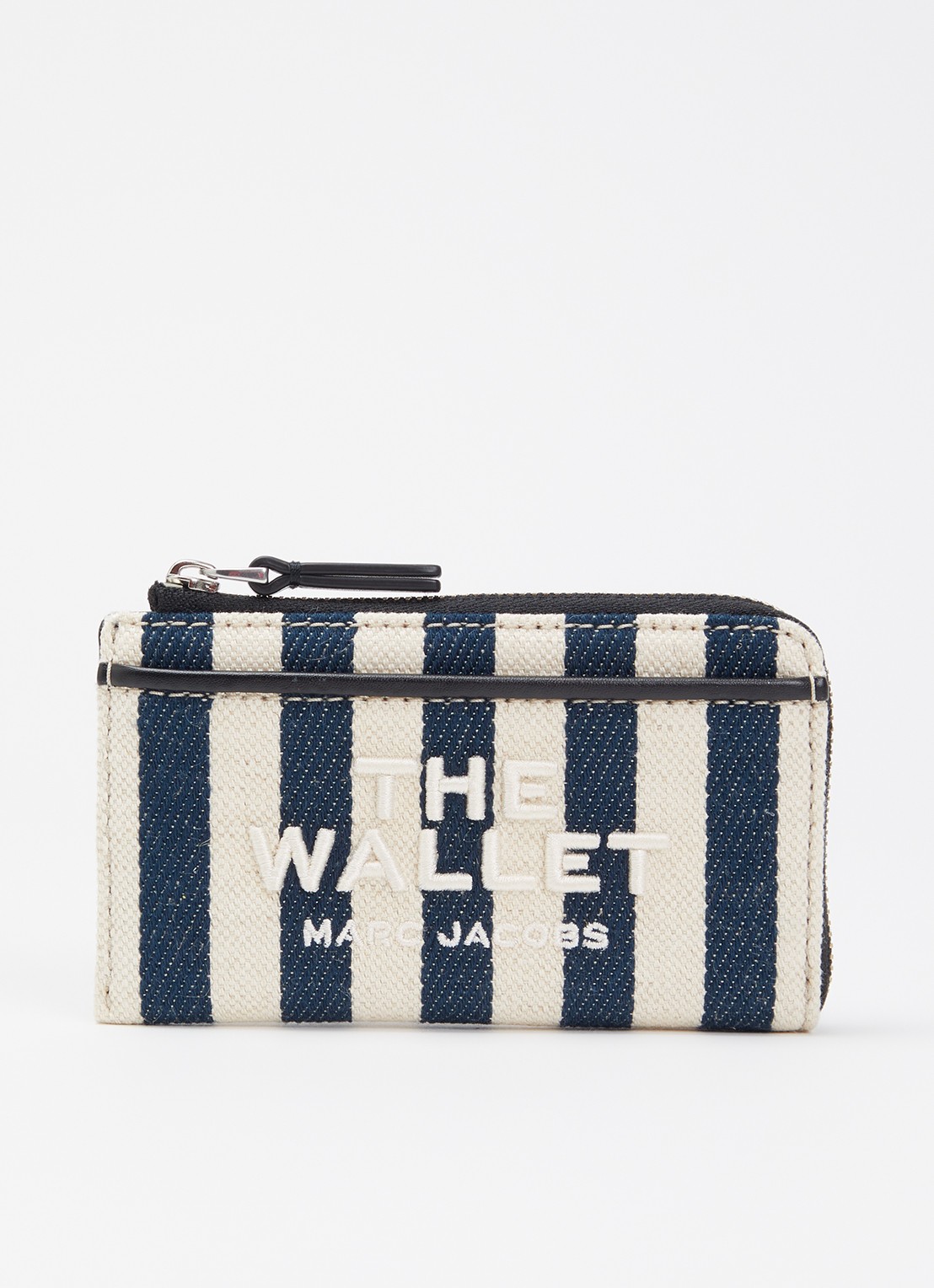 Marc Jacobs The Top Zip Multi ritsportemonnee - voorkant donkerblauw