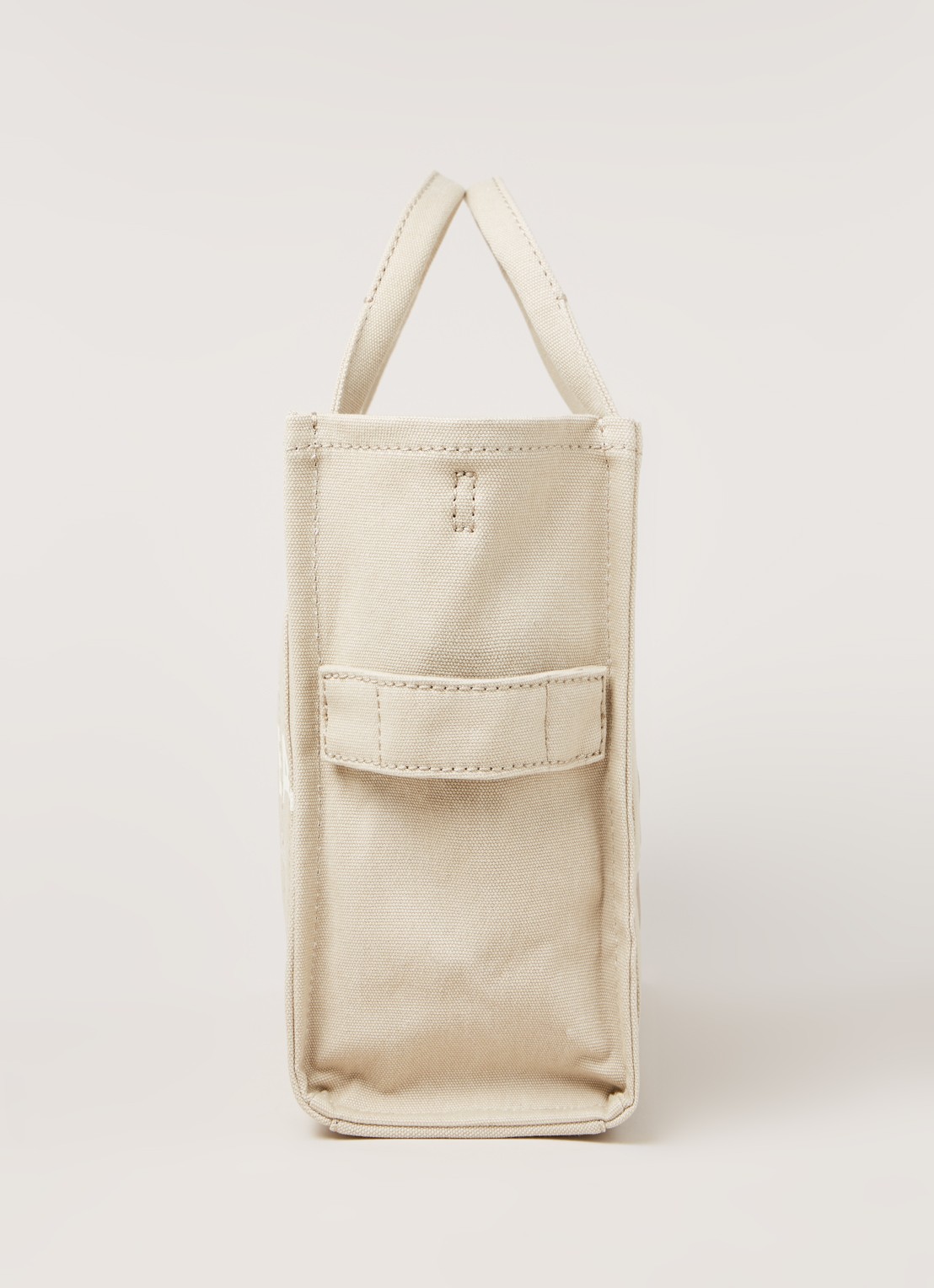 Marc Jacobs Traveler Small handtas van canvas - detail 3 beige