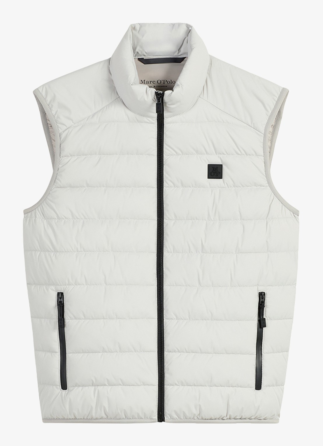 Marc O'Polo Bodywarmer met ritszakken - voorkant 2 beige