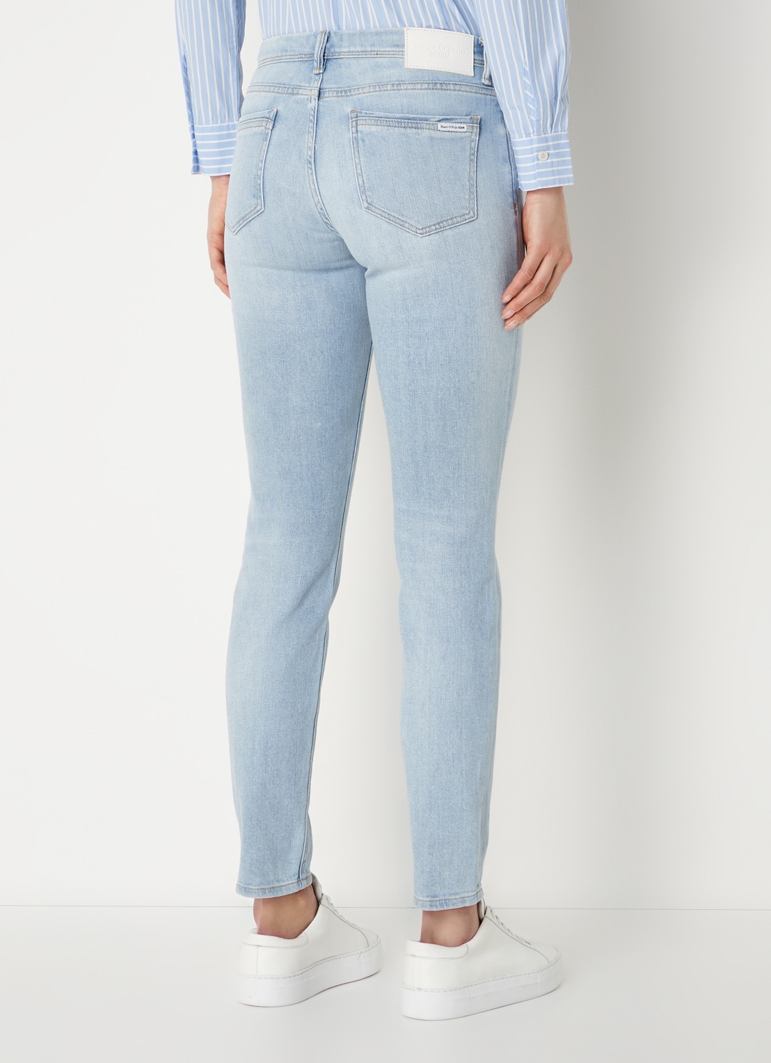 Marc O'Polo Denim DENIM TROUSER, REGULAR WAIST, - achterkant 5 indigo
