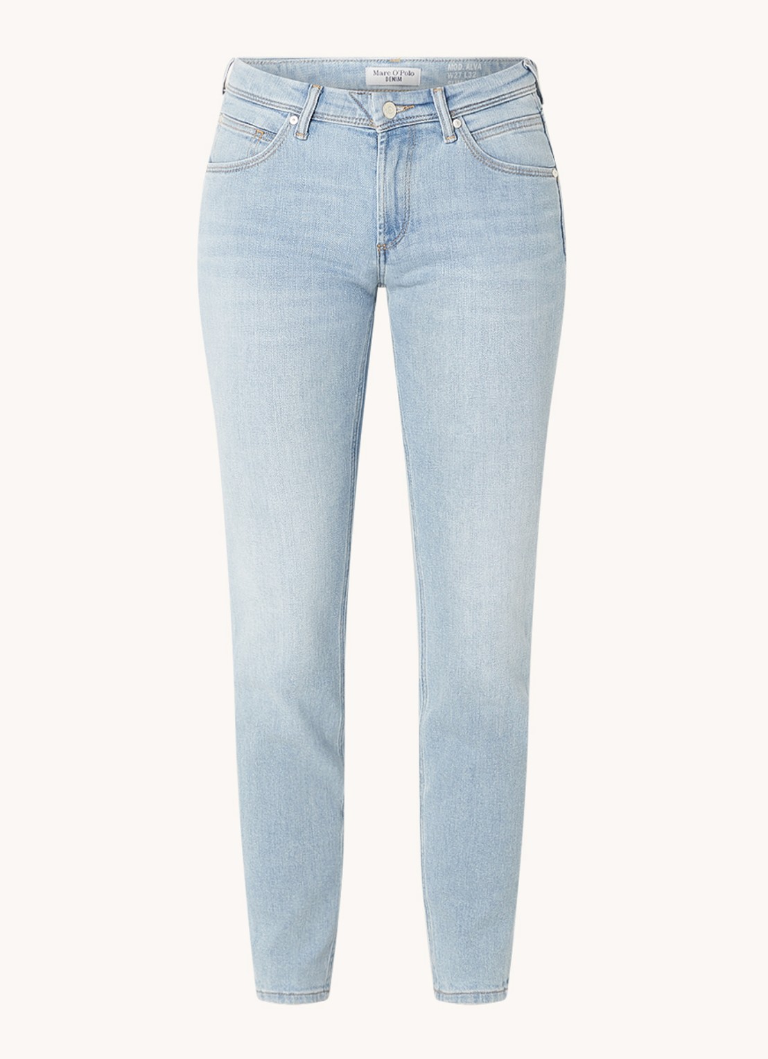 Marc O'Polo Denim DENIM TROUSER, REGULAR WAIST, - voorkant indigo