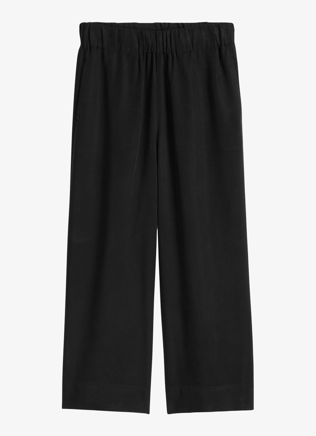 Marc O'Polo Denim Loose fit broek met steekzakken - voorkant 4 black/0001