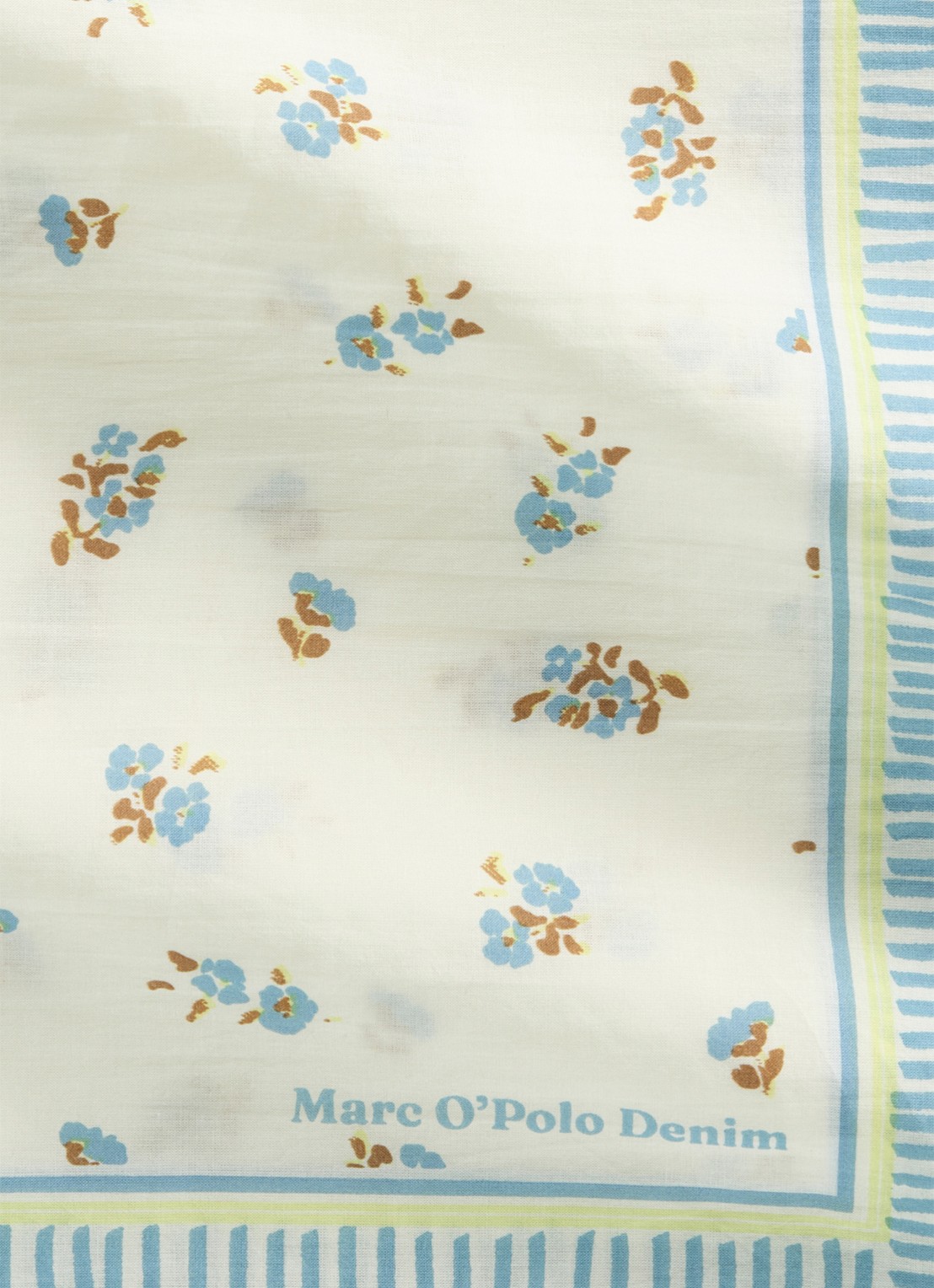 Marc O'Polo Denim Sjaal met print - detail 3 gebroken wit
