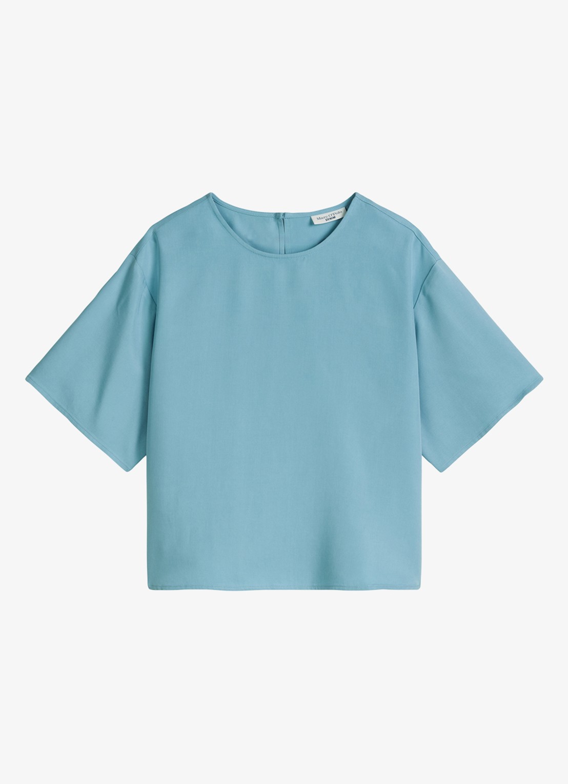 Marc O'Polo Denim Tuniek met ronde hals - voorkant blue dawn/5429