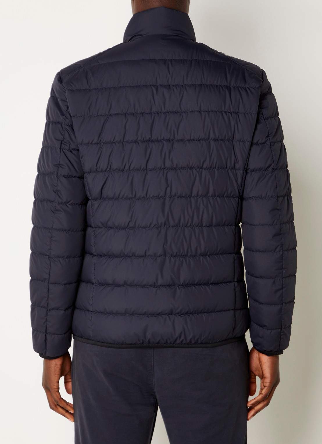 Marc O'Polo Gewatteerd jack met ritszakken - achterkant 4 donkerblauw