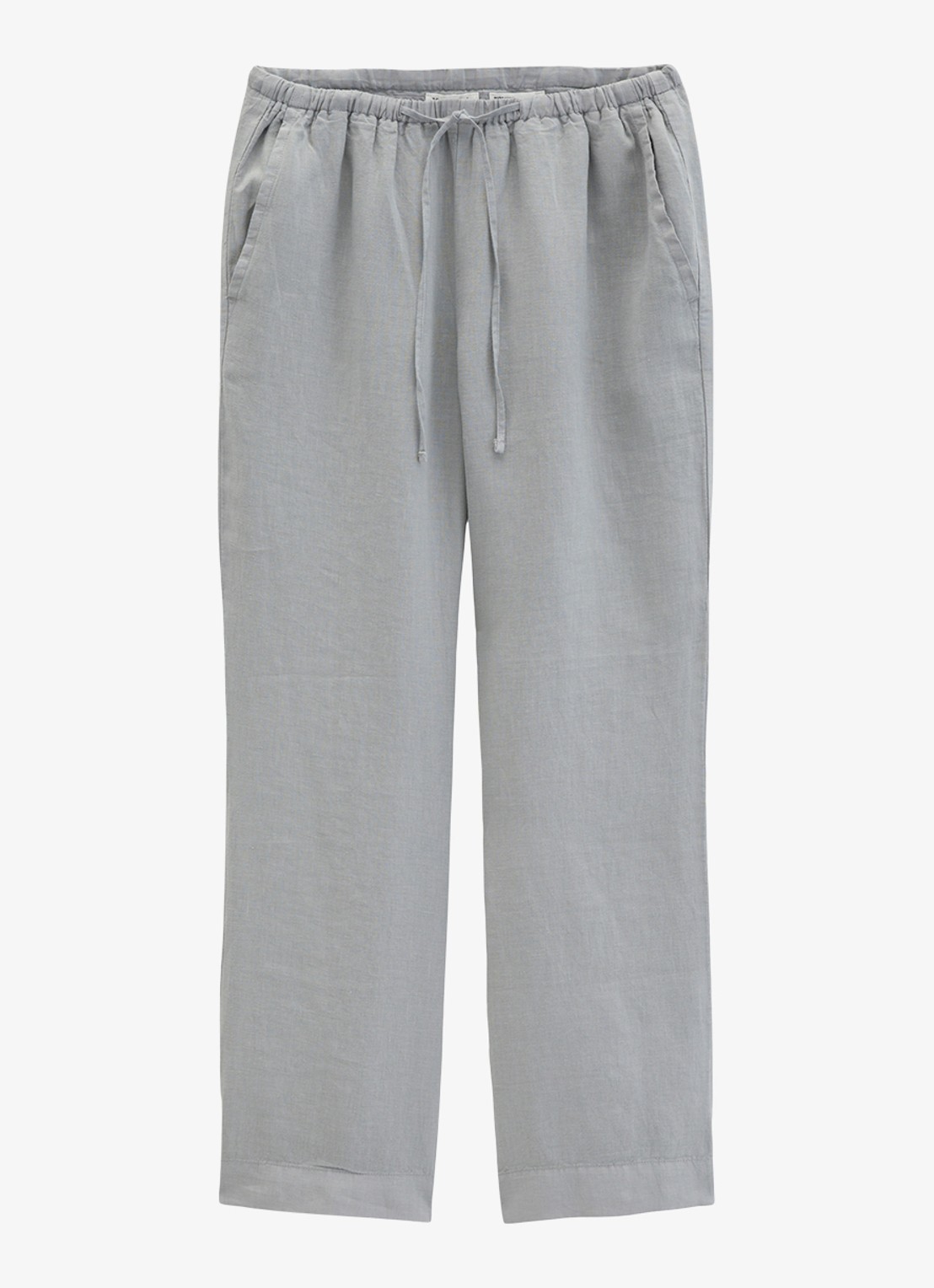 Marc O'Polo Loose fit broek met steekzakken - voorkant 2 quiet sea-0639 / blauw