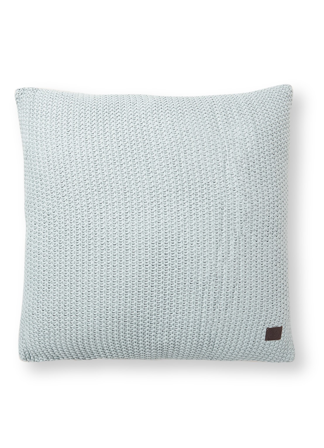 Marc O'Polo Nordic Knit sierkussen 50 x 50 cm - voorkant mint