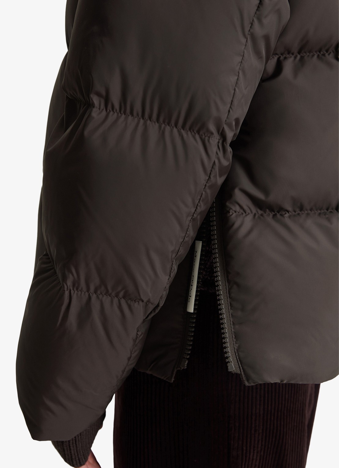 Marc O'Polo  Pufferjas met capuchon - detail 5 donkerbruin