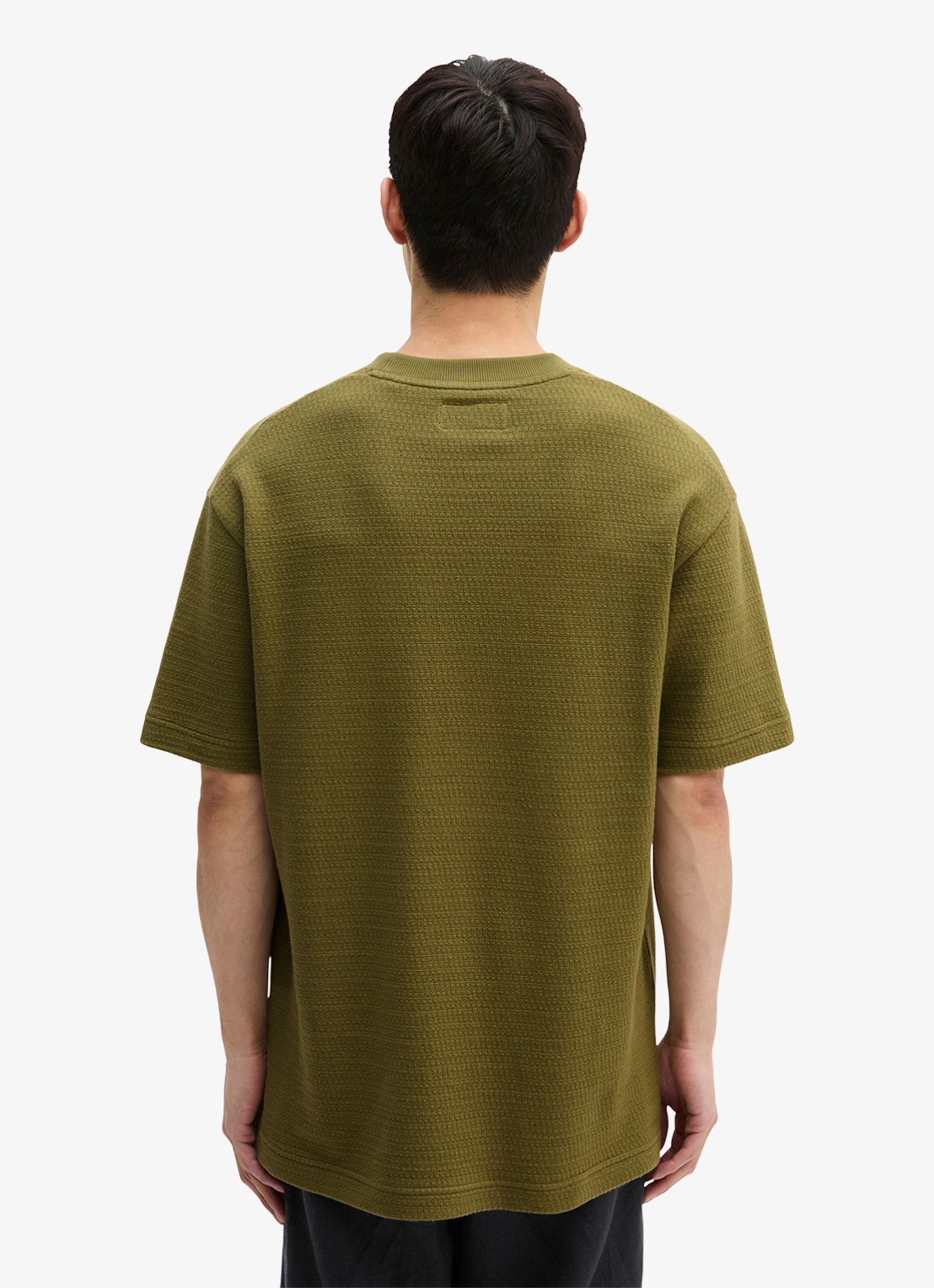 Marc O'Polo T-shirt met ronde hals - achterkant fresh seaweed-2945 / groen